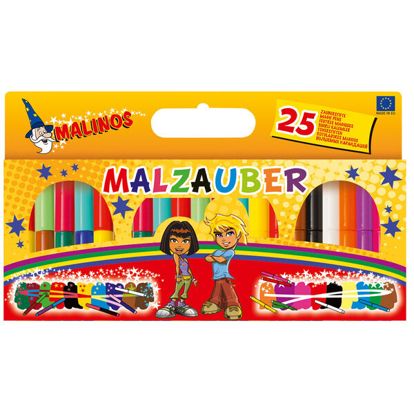 

Фломастеры волшебные меняющие цвет Malinos Malzauber (MA-300029)