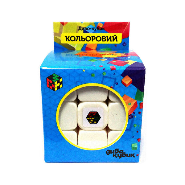 

Кубик Рубика 3х3 Диво-кубик Цветной (7121A-SM)