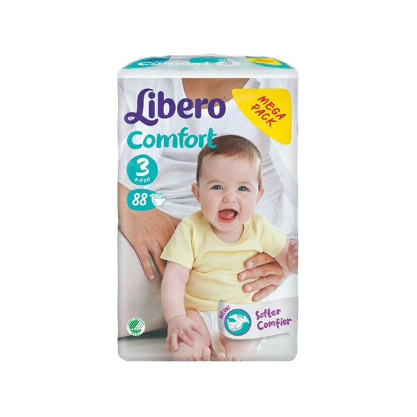 

Подгузники Libero Comfort 3 88 шт (4634)
