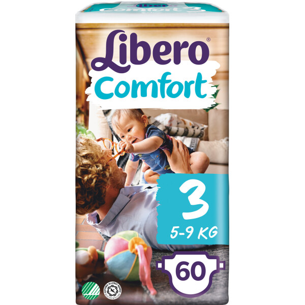 

Подгузники Libero Comfort 3 60 шт (8190)