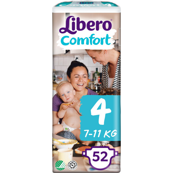 

Подгузники Libero Comfort 4 52 шт (8198)