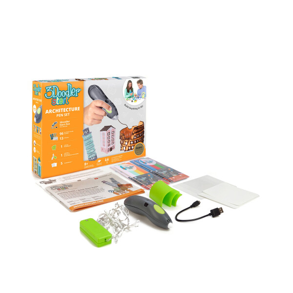 

3D-ручка для детского творчества 3Doodler Start Архитектор 96 стержней (3DS-ARCP-COM)