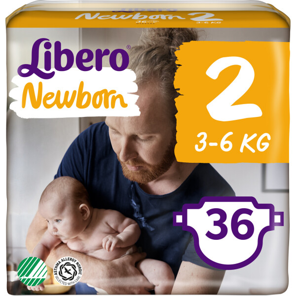 

Подгузники Libero Newborn 2 36 шт (6332)