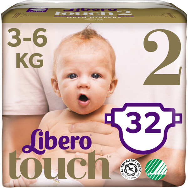 

Подгузники Libero Touch 2 32 шт (7793)