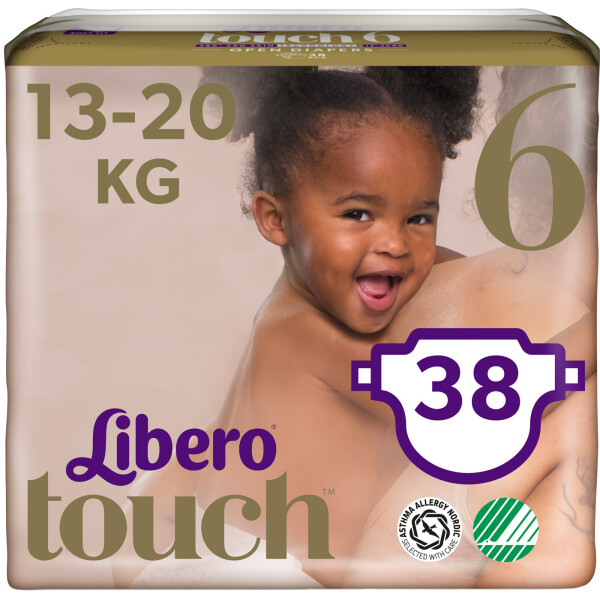 

Подгузники Libero Touch Prema 6 38 шт (7989)