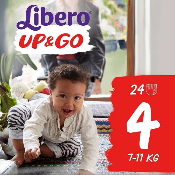 

Подгузники трусики Libero Up & Go 4 24 шт (6336)