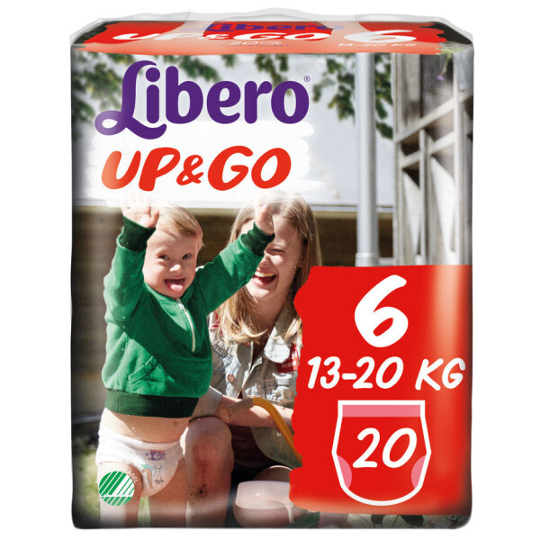

Подгузники трусики Libero Up & Go 6 20 шт (6338)