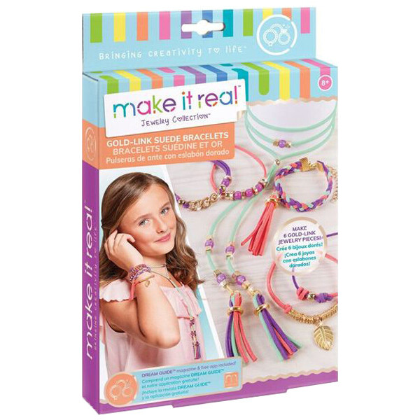 

Набор Make it Real для создания шарм браслетов Золотое сияние (MR1207)