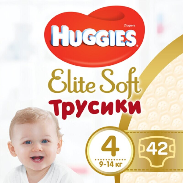 

Подгузники трусики Huggies Elite Soft 4L 42 шт (9402720)