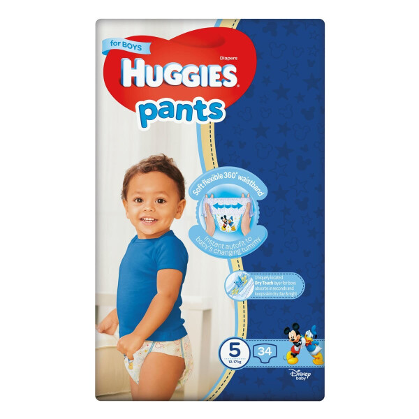 

Подгузники трусики для мальчиков Huggies Pants 5 34 шт (2558161)
