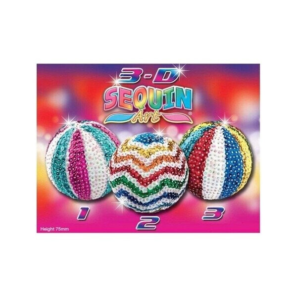 

Набор для творчества Sequin Art 3D TRIO Зеркальные Шары (SA1307)