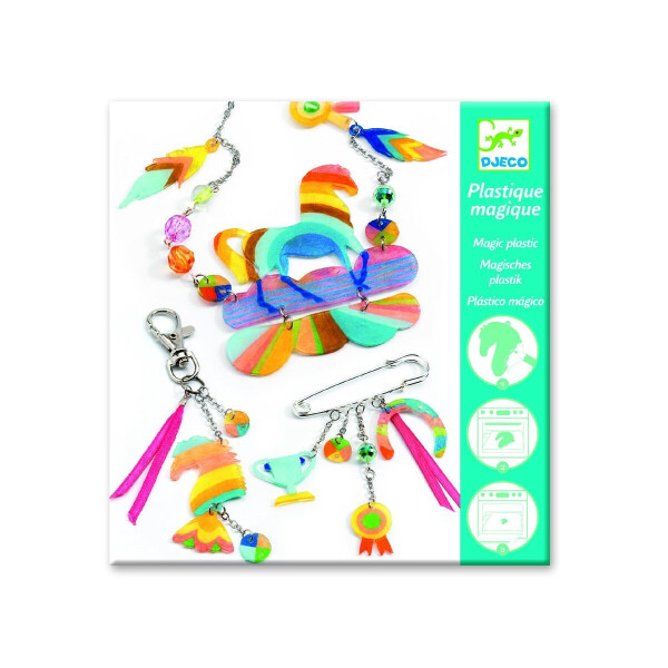 

Художественный комплект для творчества DJECO Радужный конь пластик (DJ09496)