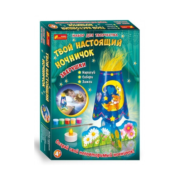 

Набор для творчества Ranok-Creative Ночничок Зверята (12100391Р)