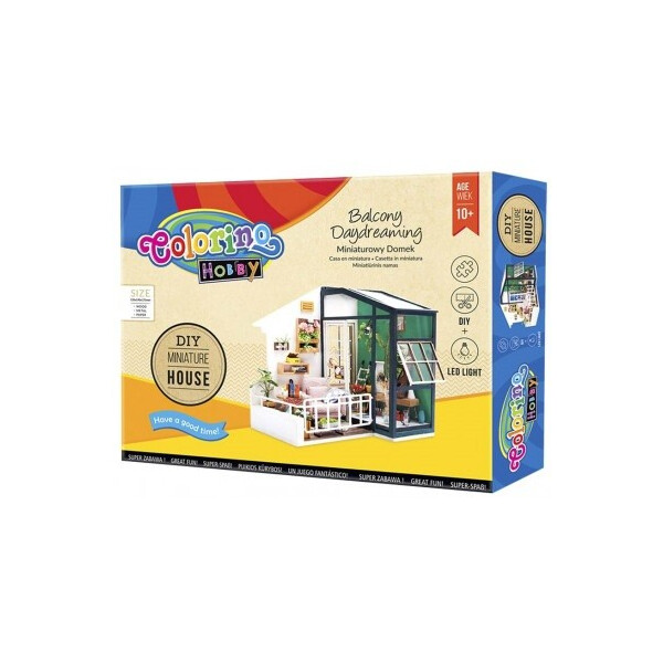 

Набор для творчества Colorino Balcony Daydreaming Миниатюрный дом (37237PTR)