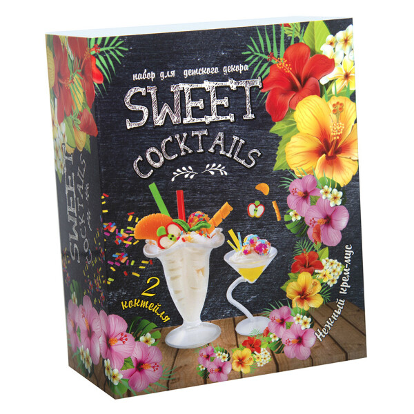 

Набор для детского декора Strateg Sweet Cocktails на русском (71848)