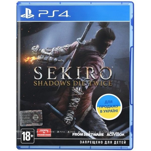

Игра PS4 Sekiro Shadows Die Twice Blu-Ray диск (7250439)