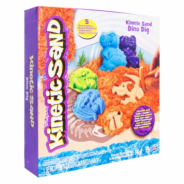 

Кинетический песок для детского творчества Kinetic Sand Dino (71415Dn)