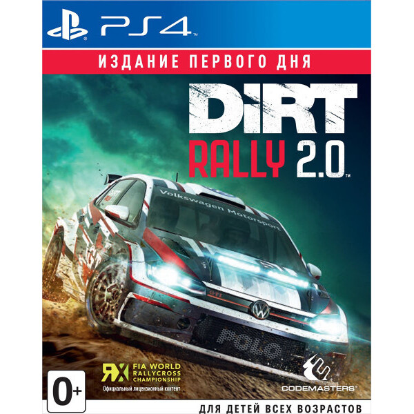 

Игра PS4 Dirt Rally 2.0 Издание первого дня Blu-Ray диск (8754273)