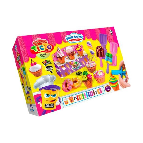 

Тесто для лепки Danko Toys Master Do Шеф повар укр (ДТ-ТЛ-02-68)