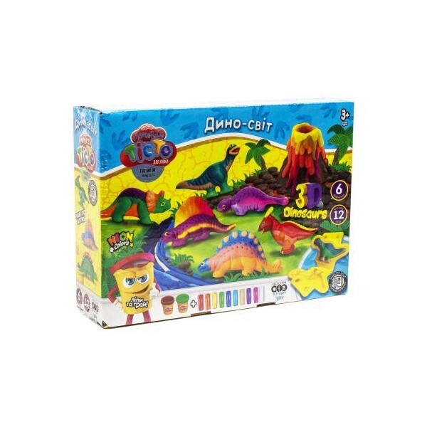 

Набор креативного творчества Danko Toys Тесто для лепки Master Do Дино мир (ДТ-ТЛ-02-61)