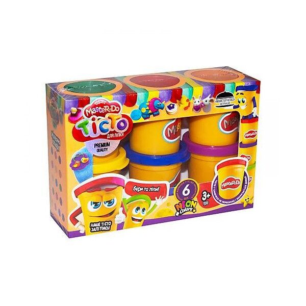 

Набор креативного творчества Danko toys Тесто для лепки Master Do (ДТ-TЛ-02-27)