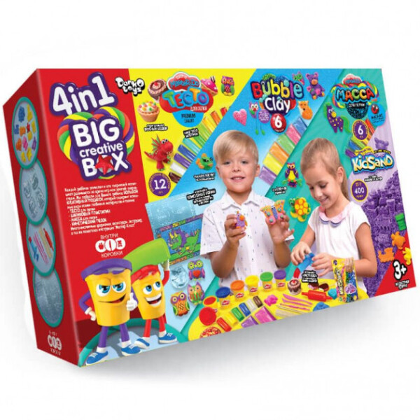 

Набор креативного творчества Danko Toys 4 в 1 Big Creative Box (ДТ-TЛ-02-28)