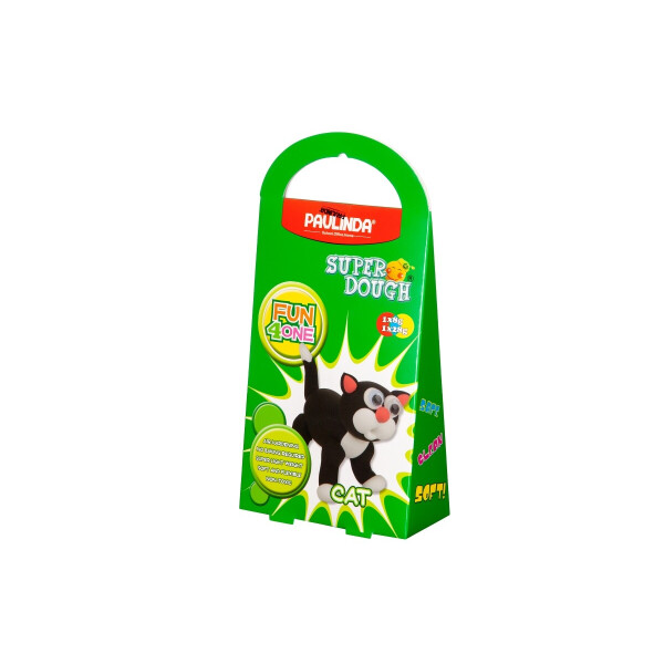 

Масса для лепки Paulinda Super Dough Fun4one Кот подвижные глаза (PL-1561)