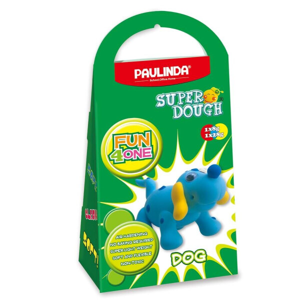 

Масса для лепки Paulinda Super Dough Fun4one Собака подвижные глаза (PL-1562)