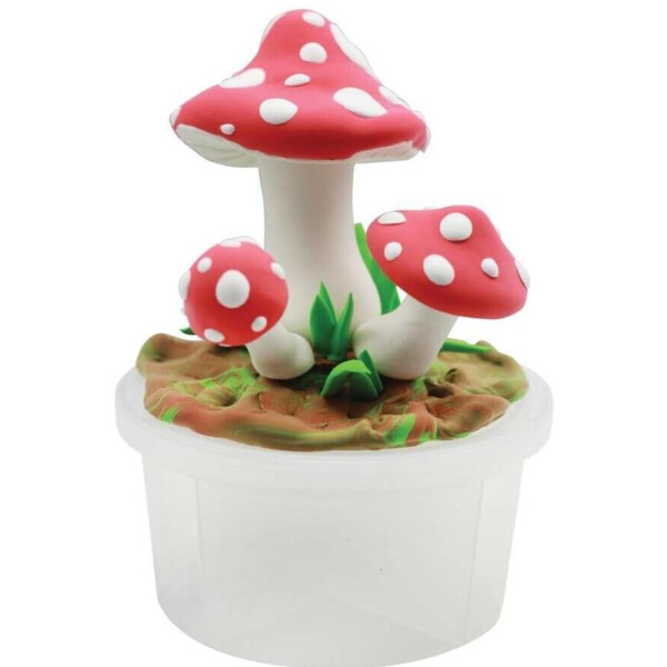 

Масса для лепки Paulinda Super Dough Happy land 75г Мухомор (PL-081165-2)