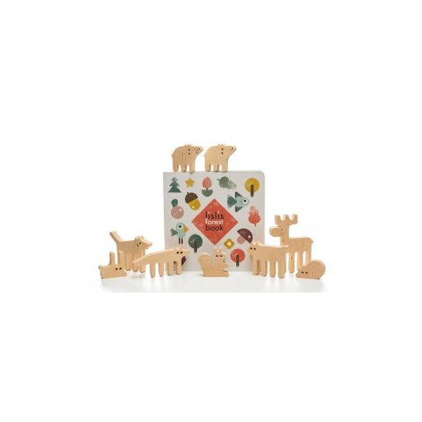 

Пазл вкладыш Lislis toys Лесные звери в подставках с книгой (02 ЛЗ 0003)