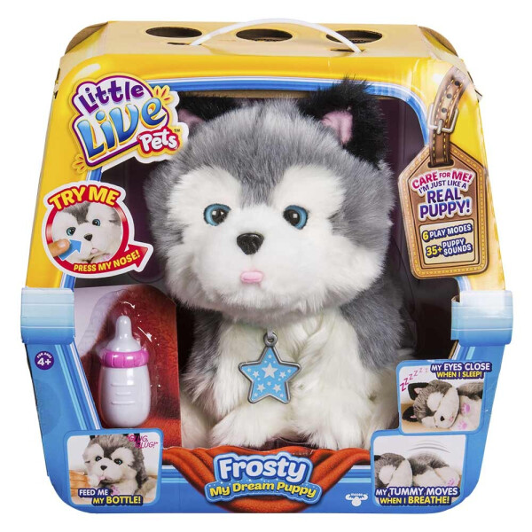 

Интерактивная игрушка Little Live Pets Ласковый щенок хаски Фрости (28278)