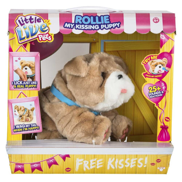 

Интерактивная игрушка Little Live Pets Ласковый щенок Ролли (28669)