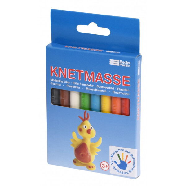 

Пластилин классический Becks Plastilin 8 цветов (B100428)