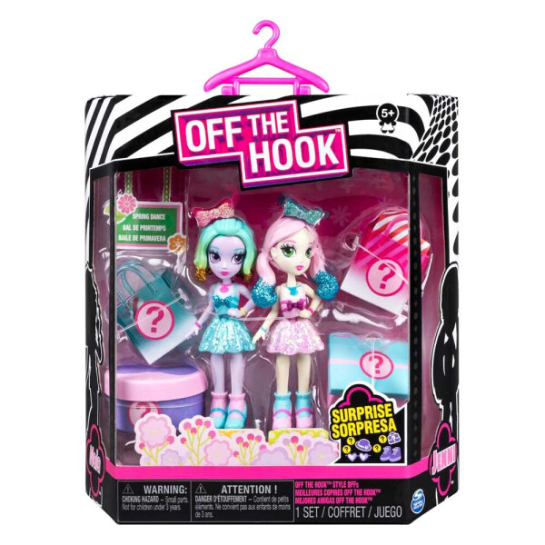 

Игровой набор из двух стильных кукол Off the Hook Весеннее диско Ная и Дженни (SM74301 / 0007)
