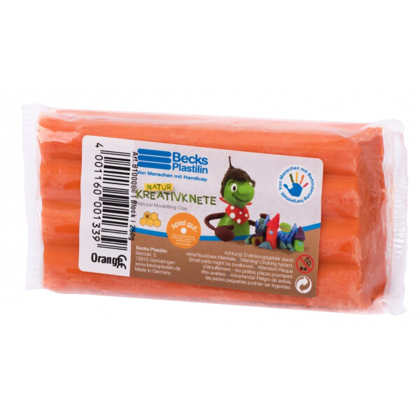 

Пластилин восковой Becks Plastilin оранжевый (B100086)
