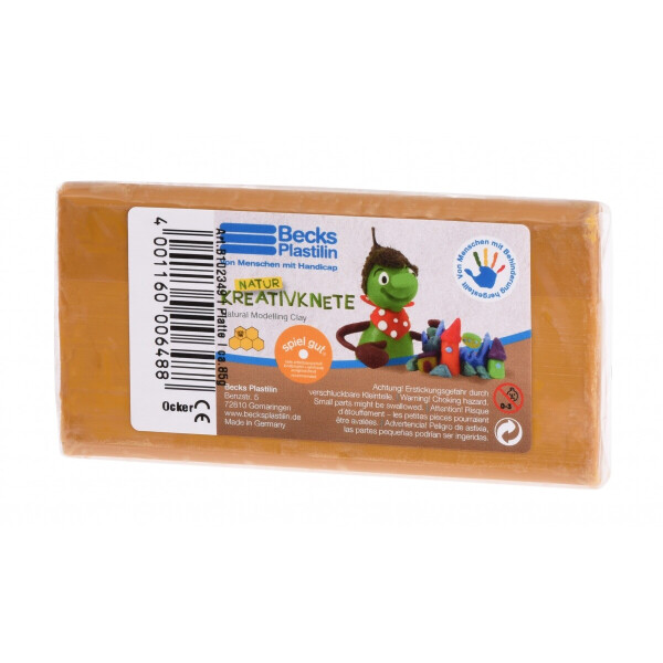 

Пластилин восковой Becks Plastilin охра (B102349)
