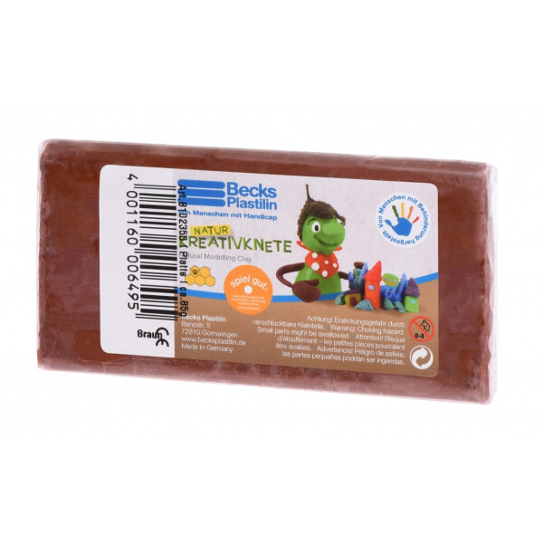 

Пластилин восковой Becks Plastilin коричневый (B102350)