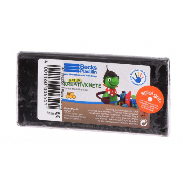 

Пластилин восковой Becks Plastilin черный (B102351)