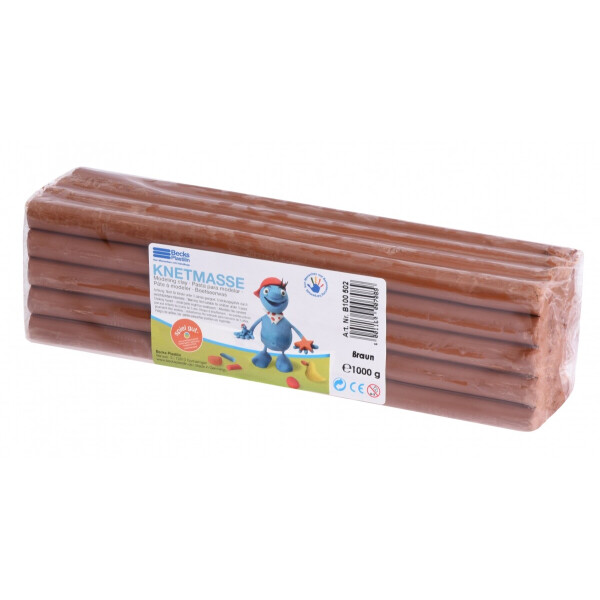 

Пластилин классический Becks Plastilin коричневый (B100502)