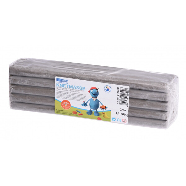

Пластилин классический Becks Plastilin серый (B100503)