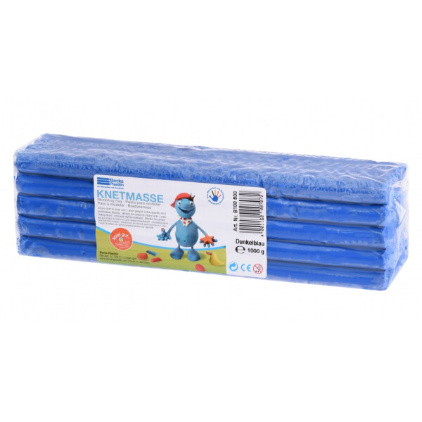 

Пластилин классический Becks Plastilin темно синий (B100500)