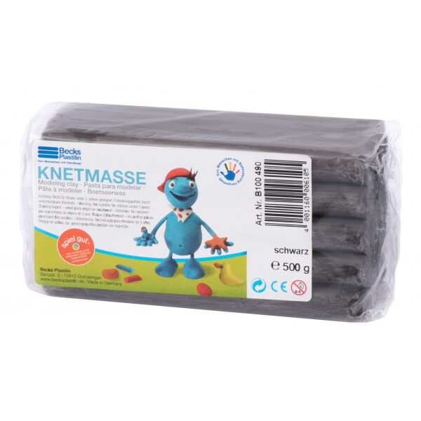 

Пластилин классический Becks Plastilin черный (B100490)