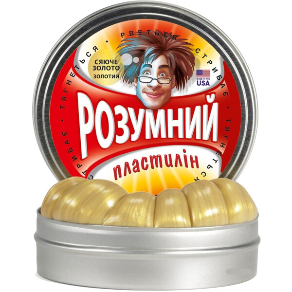 

Умный пластилин Thinking Putty Блестяще золото (ti13002)
