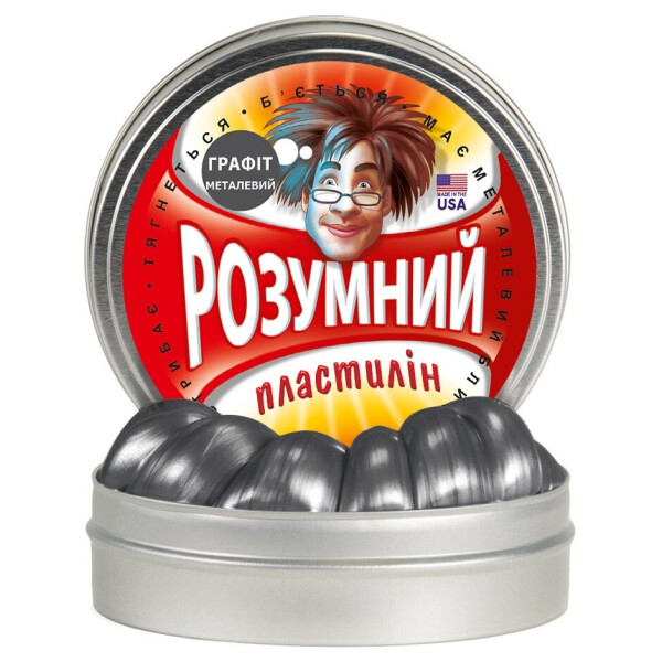 

Умный пластилин Thinking Putty Графит (ti13004)