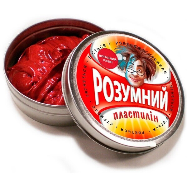 

Умный пластилин Thinking Putty Огненный рубин (ti14006)