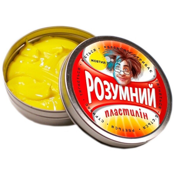

Умный пластилин Thinking Putty Желтый (ti15006)