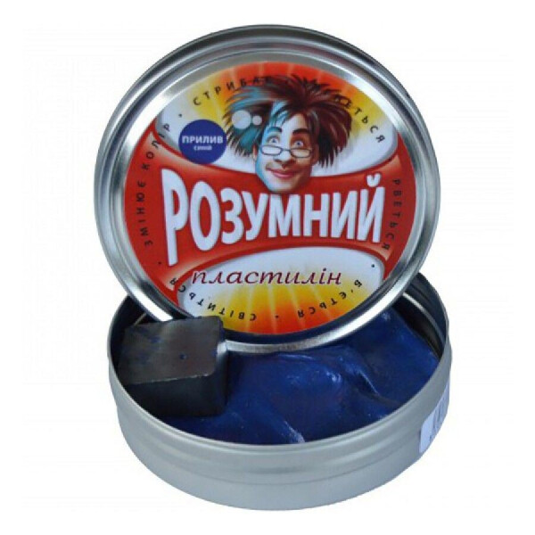 

Умный пластилин Thinking Putty Приток Синий магнитный (ti16003)