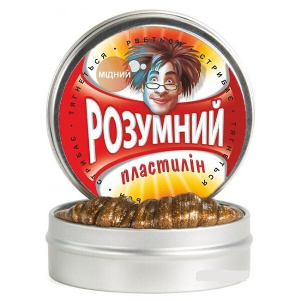 

Умный пластилин Thinking Putty Медный (ti22003)