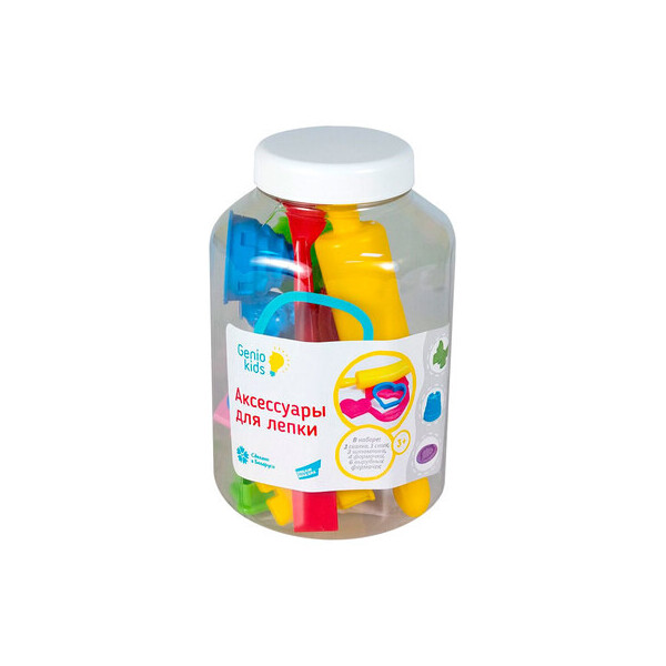 

Набор для лепки Genio Kids Микс аксессуаров (LEP01)