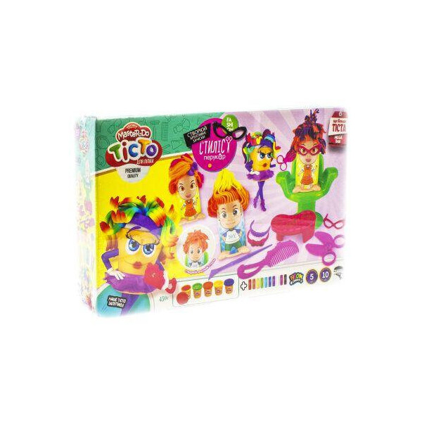 

Набор креативного творчества Danko Toys Тесто для лепки Master Do Стилист Парекмахер (ДТ-ТЛ-02-75)